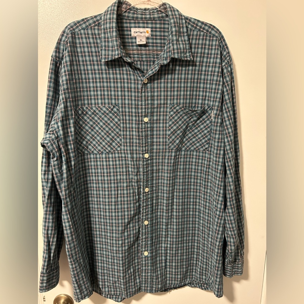 Carhartt Long Sleeve Button down. Size XL